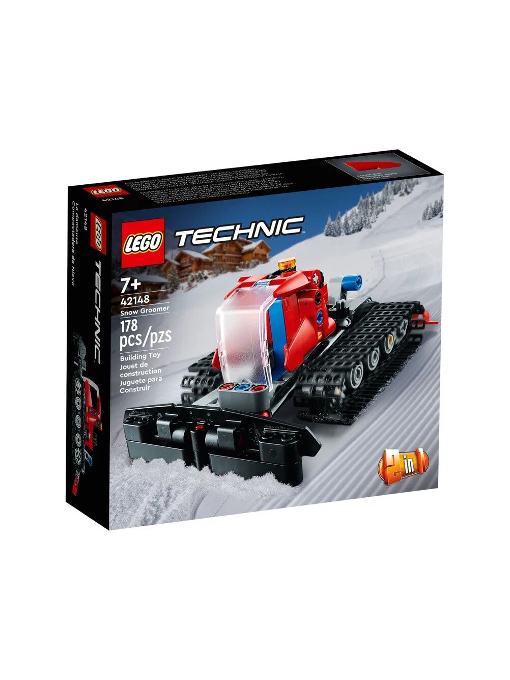 Лего Technic серия, LEGO 42148 Snow Groomer, lego конструктор для мальчика, лего для девочек