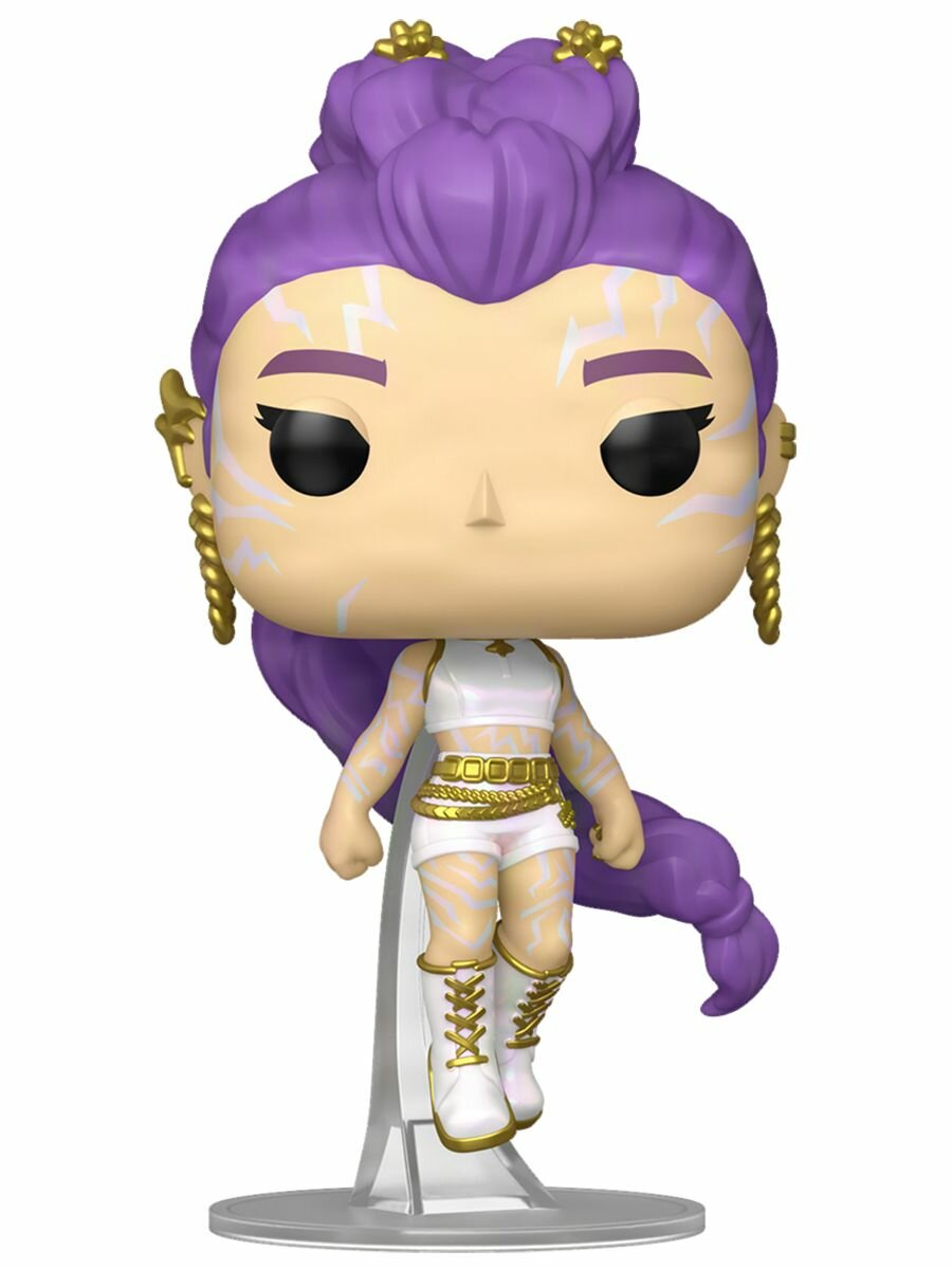 Фигурка Funko POP Animation: K-Pop Demon Hunters - Rumi (What It Sounds Like) with Glow in the Dark ONLY Chase (2430) (95808) (9,5 см)