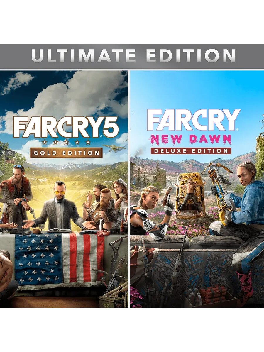 Far Cry 5 + Far Cry New Dawn Ultimate Edition PS4 & PS5