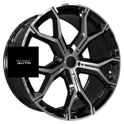 Колесный диск PDW 5445 10x20 Gloss Black Machine Face