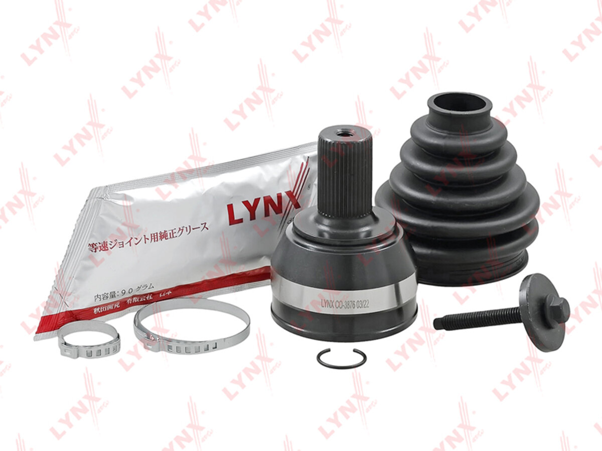 ШРУС наружный LYNXauto CO-3876. Для: FORD форд Mondeo(Мондео) IV 1.6-2.5 07-15