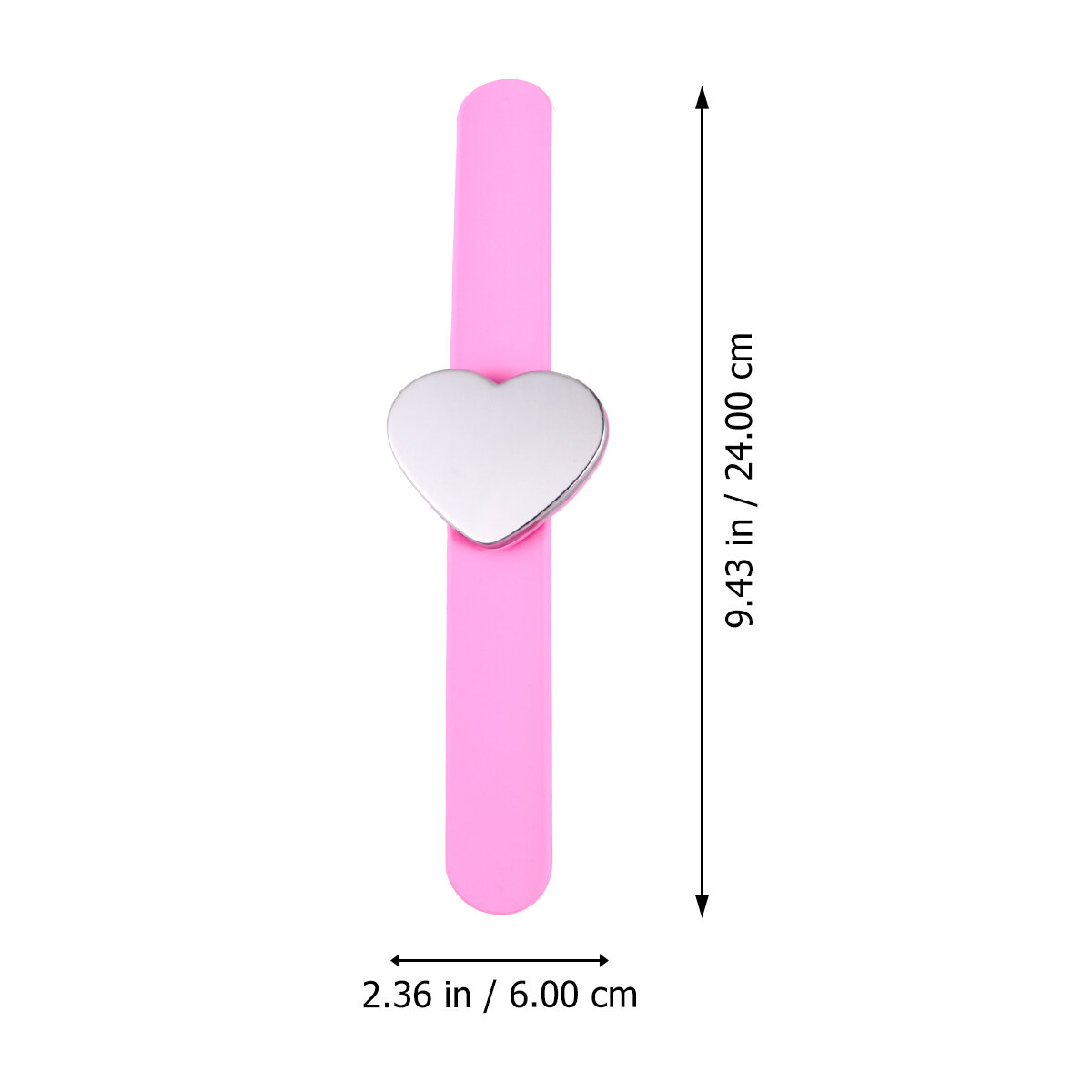 Prakticheskaya Serdtsevaya Slap Bracelets Dlya Detey Iz Vysokokachestvennykh Materialov 24.00X6.00X0.50Cm