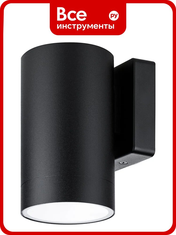 Настенный светильник TDM ELECTRIC led, соло, 6 Вт, 4000 к, h160 мм, алюминий/черный, ip65, SQ0345-1090