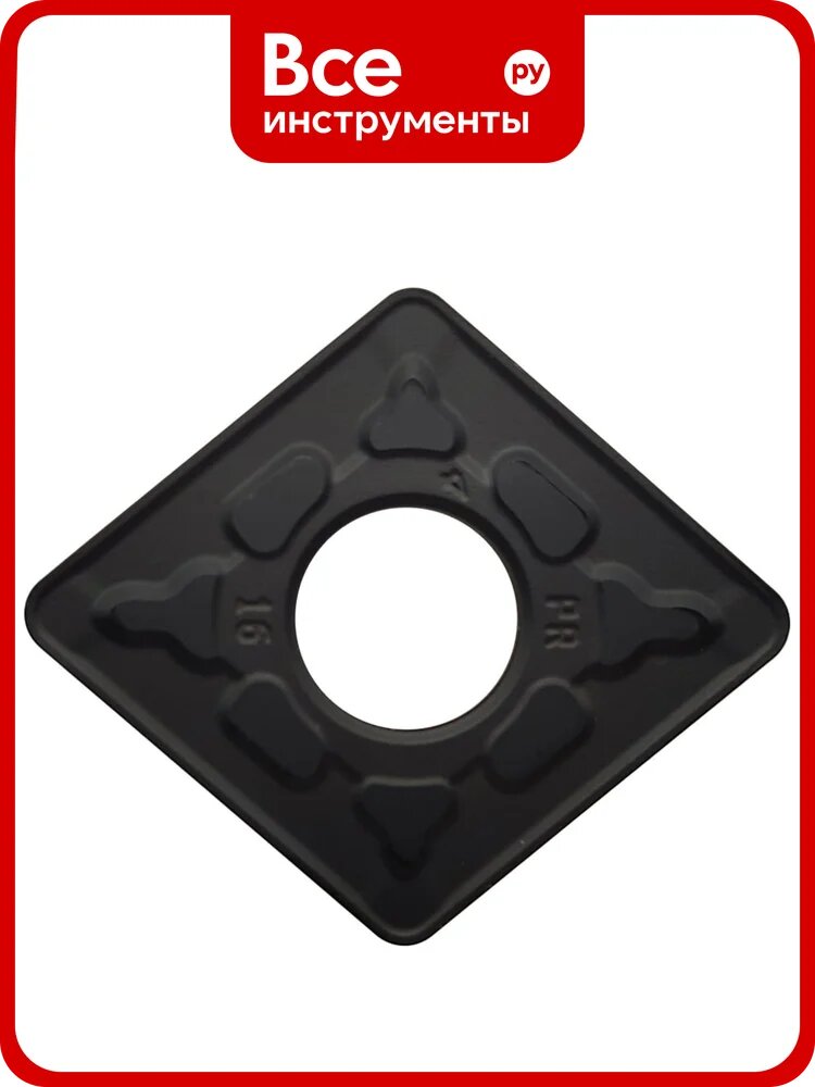 Пластина твердосплавная сменная токарная CNCTOOL CNMG190616-PR CT5555 (P, K) 184674