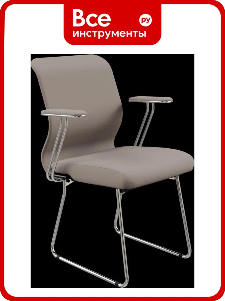 Кресло для персонала метта Sit 8 Mr4-4T - Vivaldi /Uh00/Wh12/T4mV-c(F54) (Темно-бежевый) z6D9.4D.1.6A4