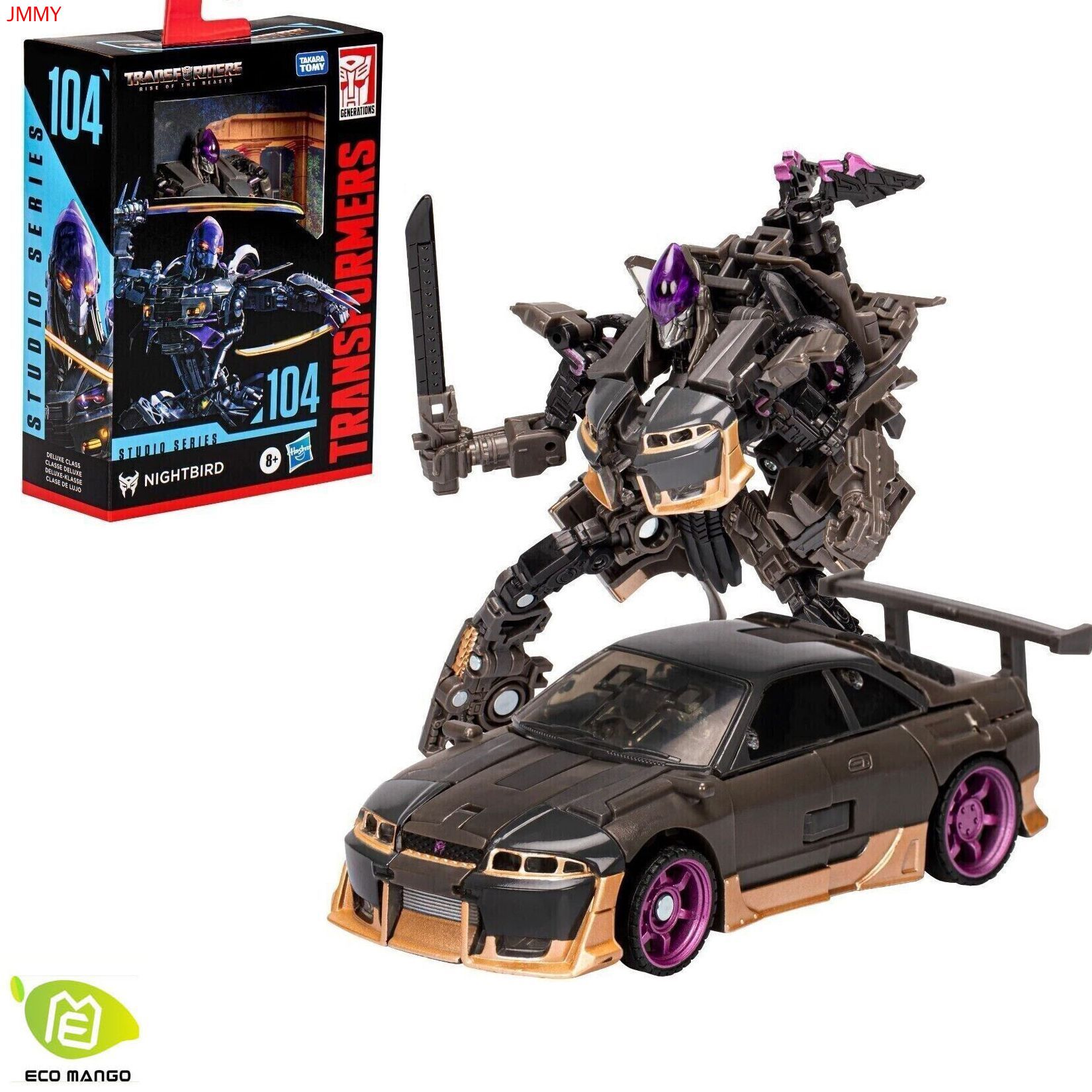 Игрушка Hasbro Трансформеры Студийная серия SS104 Ночная птица 4,5 дюйма, Rise Of The Beast
