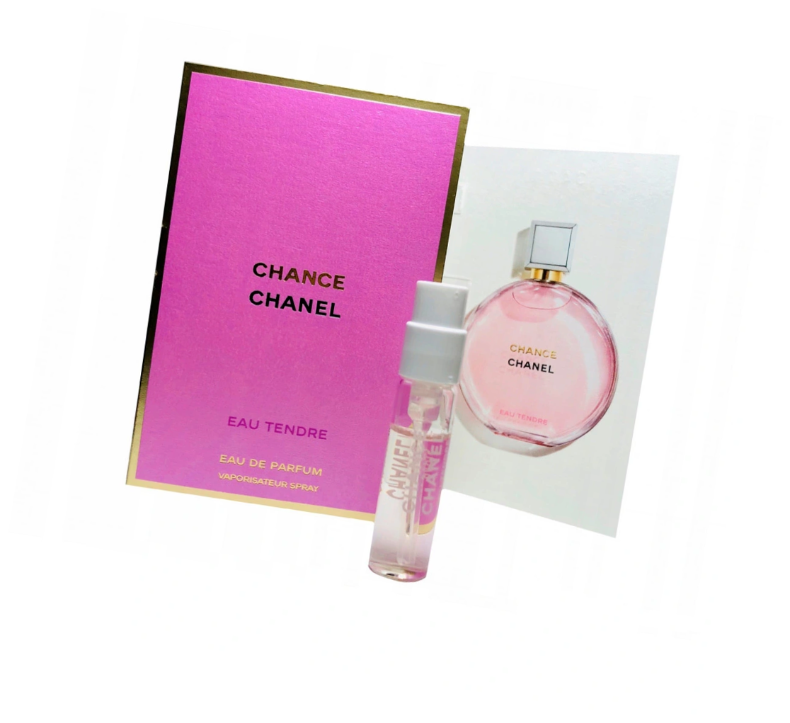 Парфюмерная вода Chanel Chance Eau Tendre Eau De Parfum пробник 1.5 / Сэмпл Шанель Шанс О Тендре Парфюмерная Вода