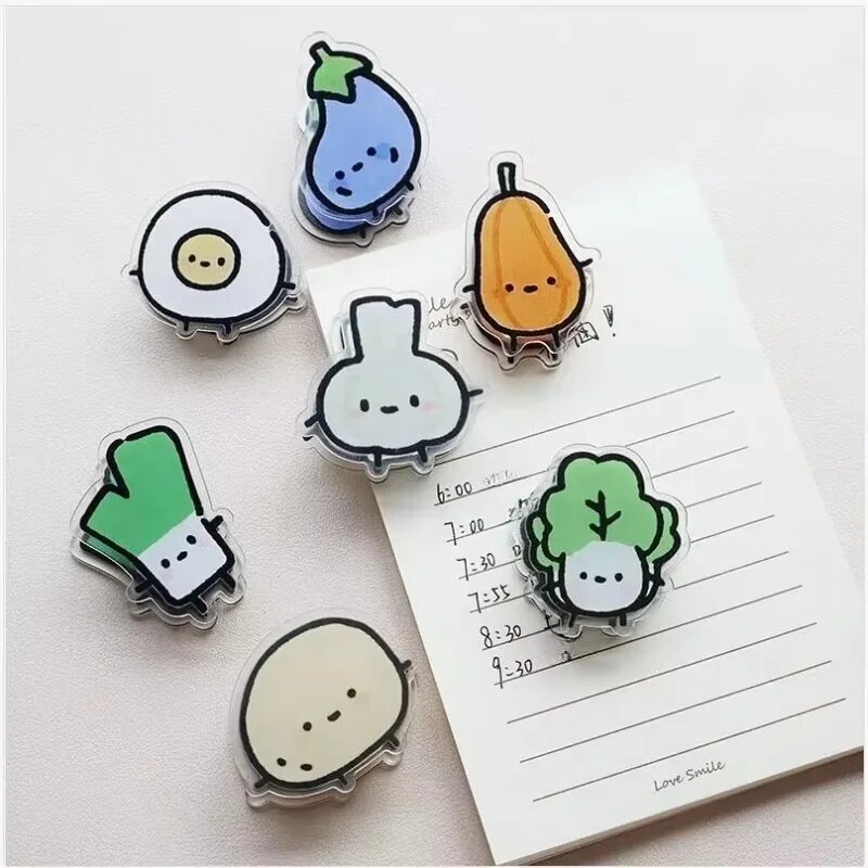 Декоративный акриловый зажим для хлеба 7PCS 1 Set