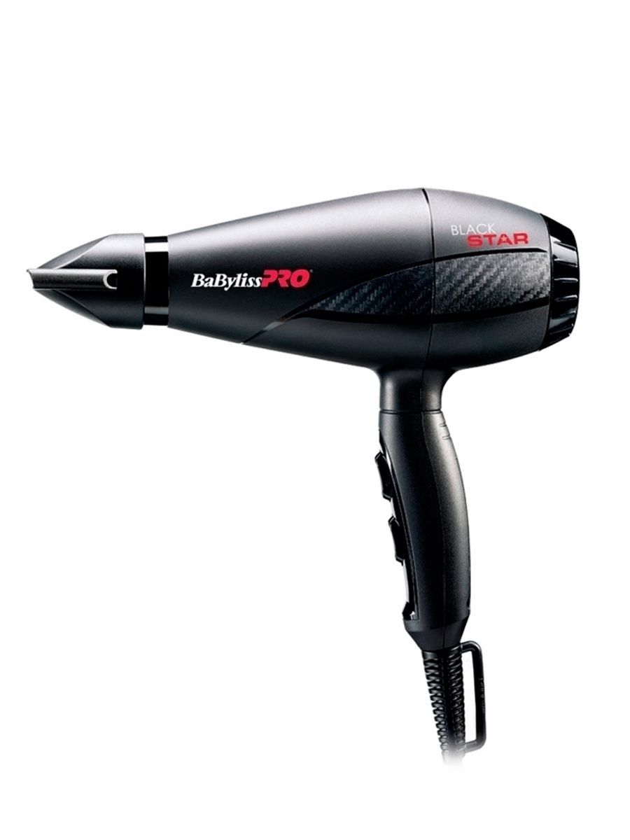 BaByliss Фен для волос Black Star Ionic 2200W 134360/BAB6250IE