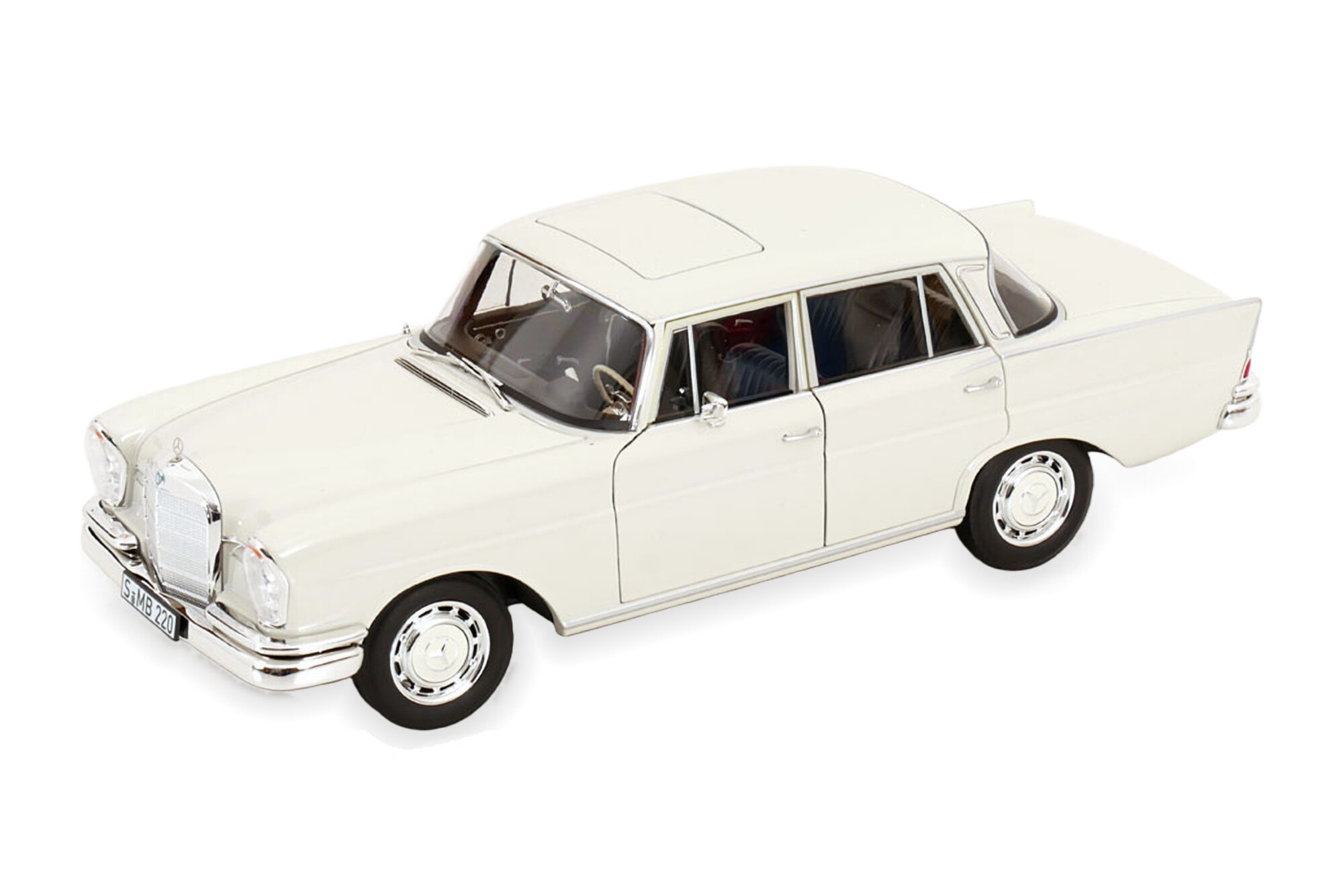 Модель коллекционная NOREV Mercedes 220S W111 saloon 1959-1965 white