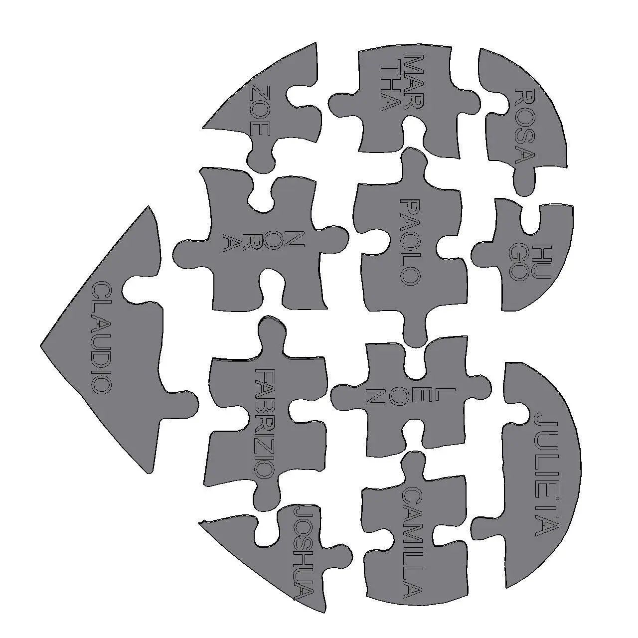 3D-пазл сборный геометрический, PLA, 3D-печать, арт. PZ-PUZ-CC-af4d3b23b762