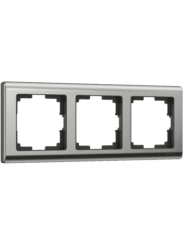 Рамка Metallic 3Р глянцевый никель W0031602 / WL02-Frame-03