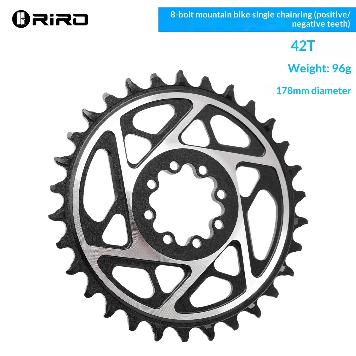 RIRO MTB звезда 30-42T 8-Bolts 42T