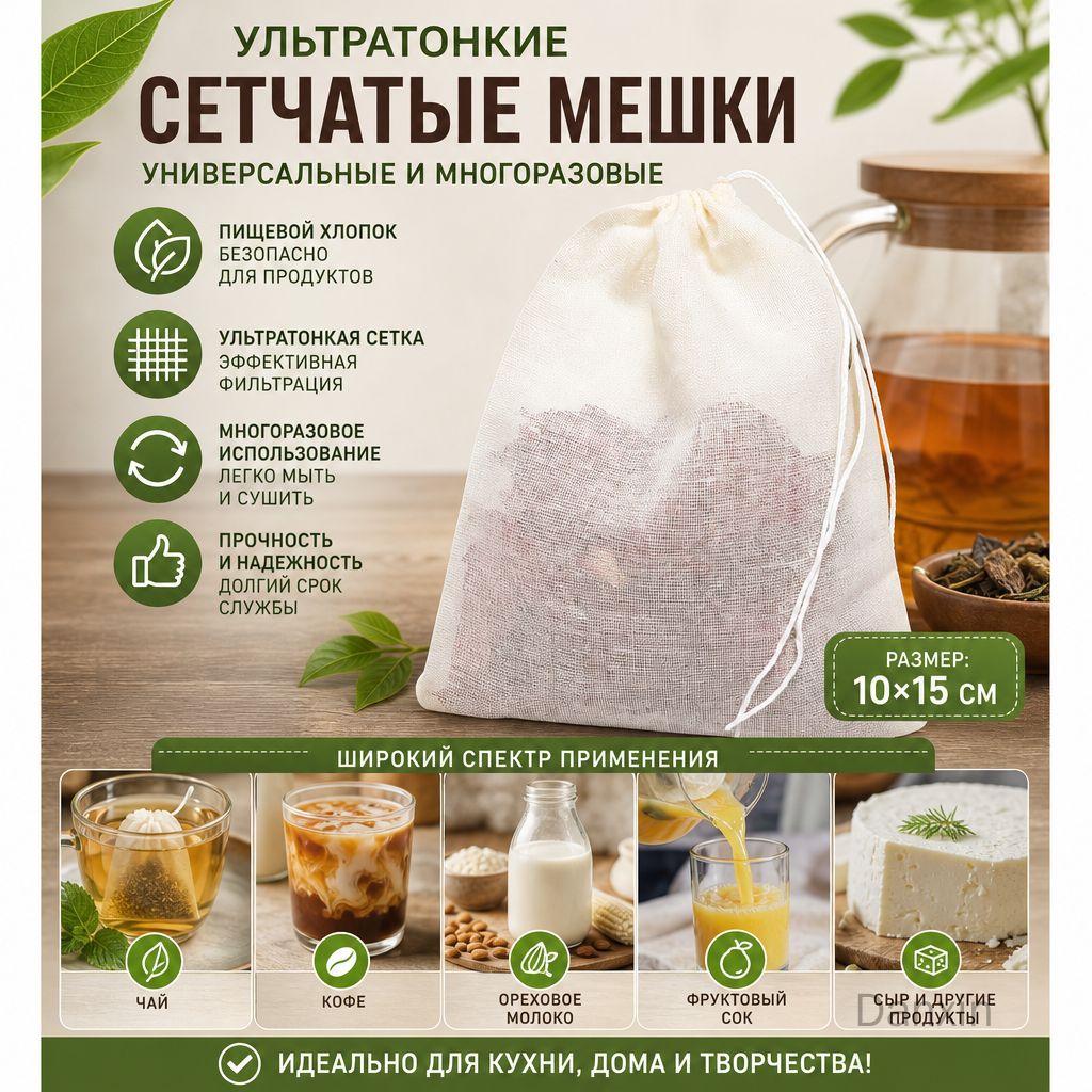 Пакет, мешок для приготовления