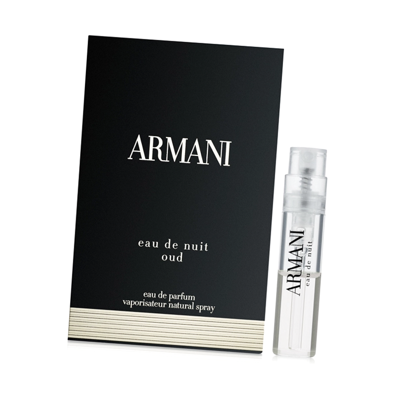 Giorgio Armani Eau De Nuit Oud, пробник мужского парфюма 1.2 мл / О Де Нуит Уд