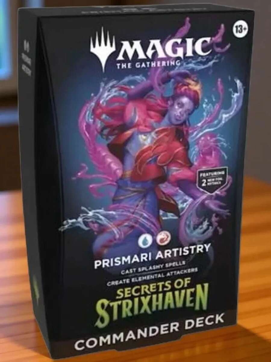 Magic The Gathering Prismari Artistry 100 карт Commander Deck Strixhaven английский/SY