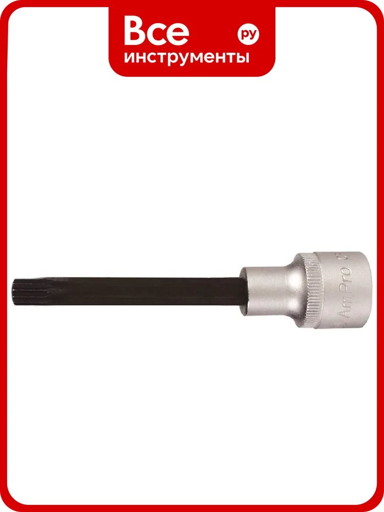 Головка длинная с 12-гранной вставкой М6, 100 мм, 1/2" AmPro T33181