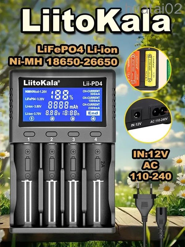 Похожие Lii-PD4 Интеллектуальное зарядное устройство