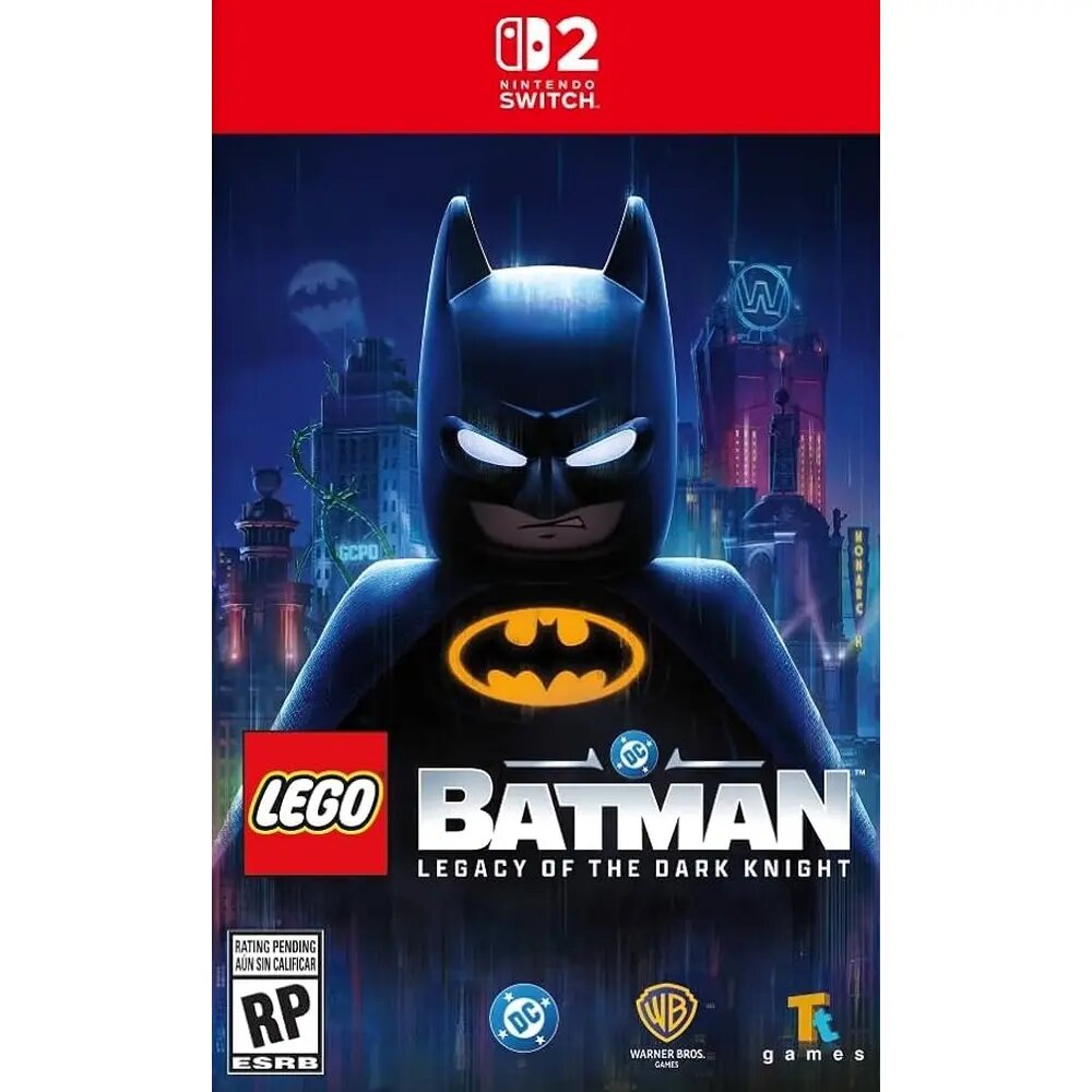 Игра LEGO Batman: Legacy of the Dark Knight (Nintendo Switch 2, русская версия) TT Games Картридж 7+