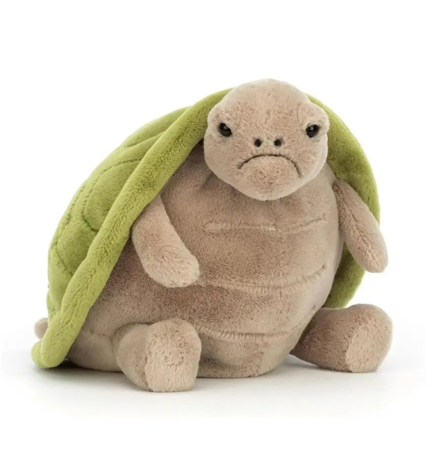 Мягкая игрушка Черепаха Тимми Jellycat, 28 см, подарок для детей