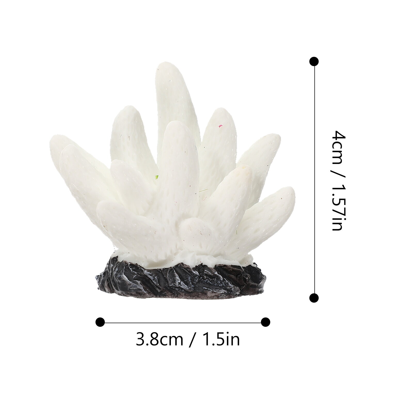 5 Штук Искусственные Кораллы Для Аквариума Украшения 4.00X3.80X2.70Cm