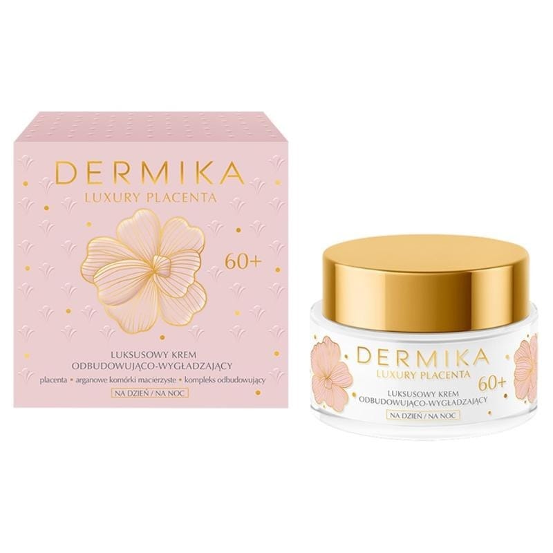 Крем для ухода за кожей Dermika Luxury Placenta, 60+, 50 мл