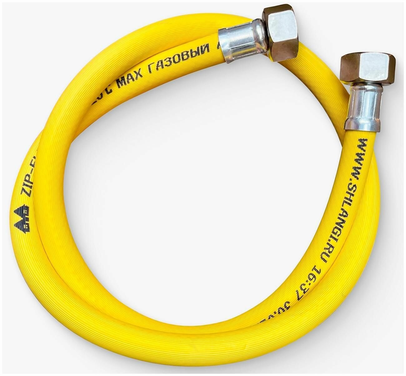 Газовый шланг для плит Зип-Флекс Г1/2 - Г1/2, L 1.0 м (71030У)