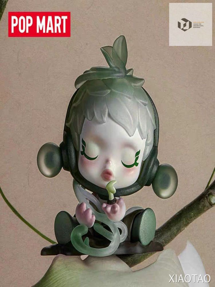 Фигурка POP MART из слепой коробки серия The Spring зеленая коллекционная статуэтка для дома