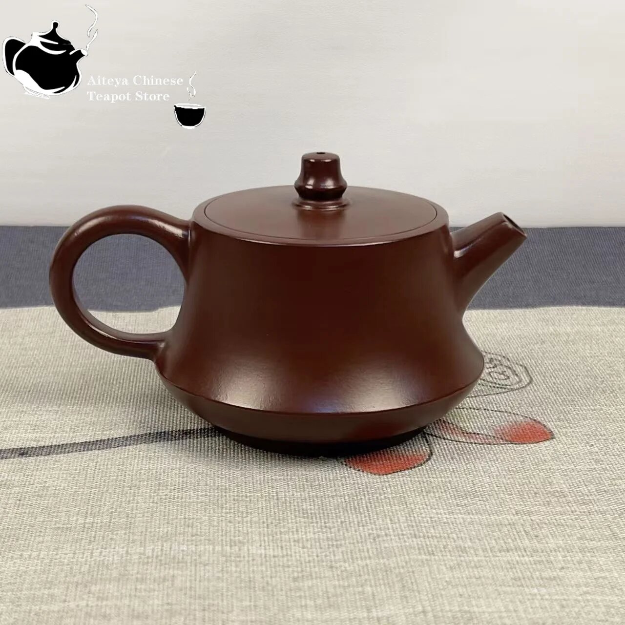 Zi Qingya ручной чайник из фиолетовой глины 150 мл