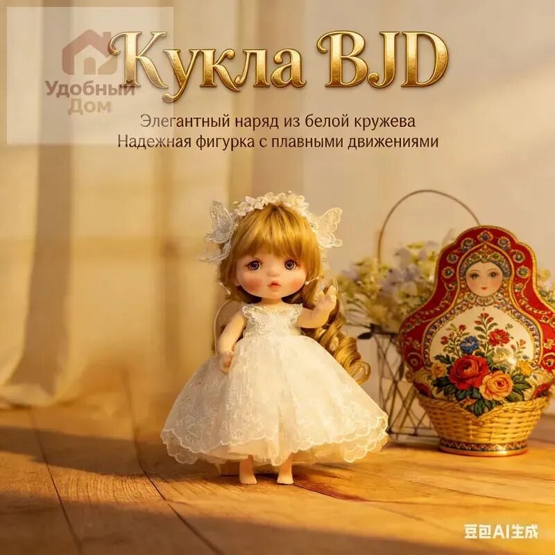Кукла-невеста 25 см (10 дюймов), стильная, коллекционная