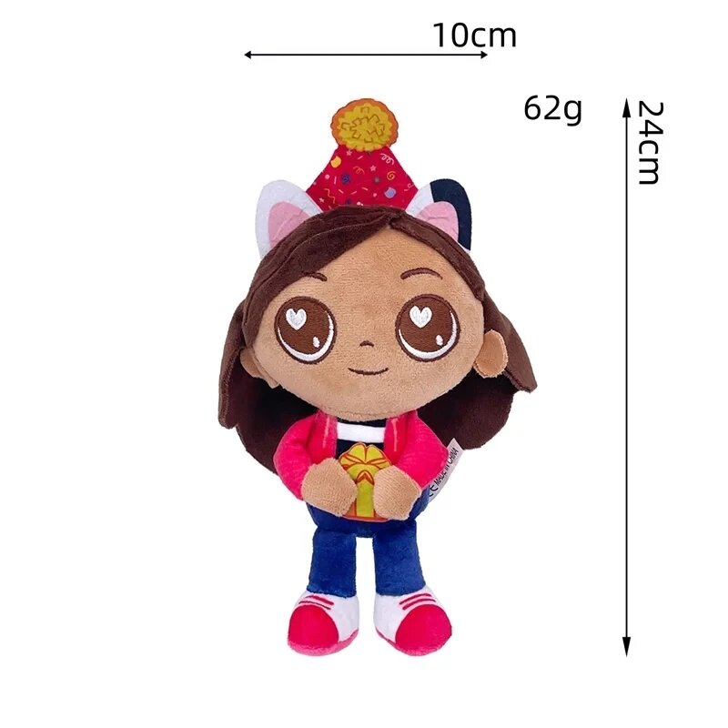 Мягкая кукла Mercat Pandy Paws 24cm Gabby