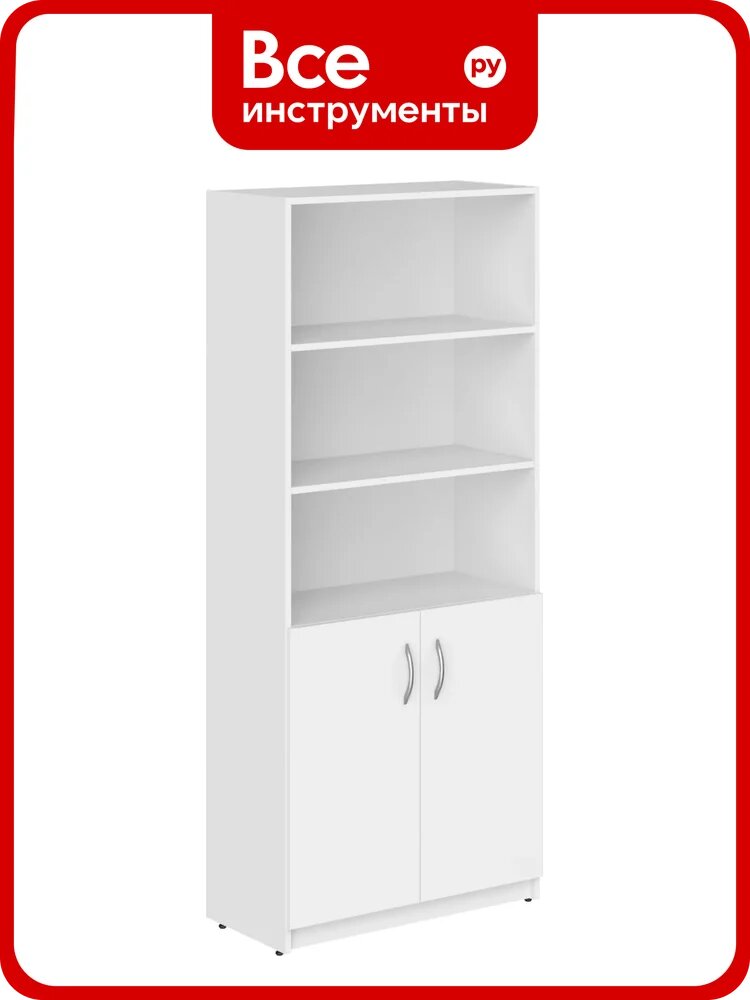 Шкаф с комплектом глухих малых дверей SKYLAND SR-5W.5 Белый 770х375х1815 SIMPLE 00-07056623