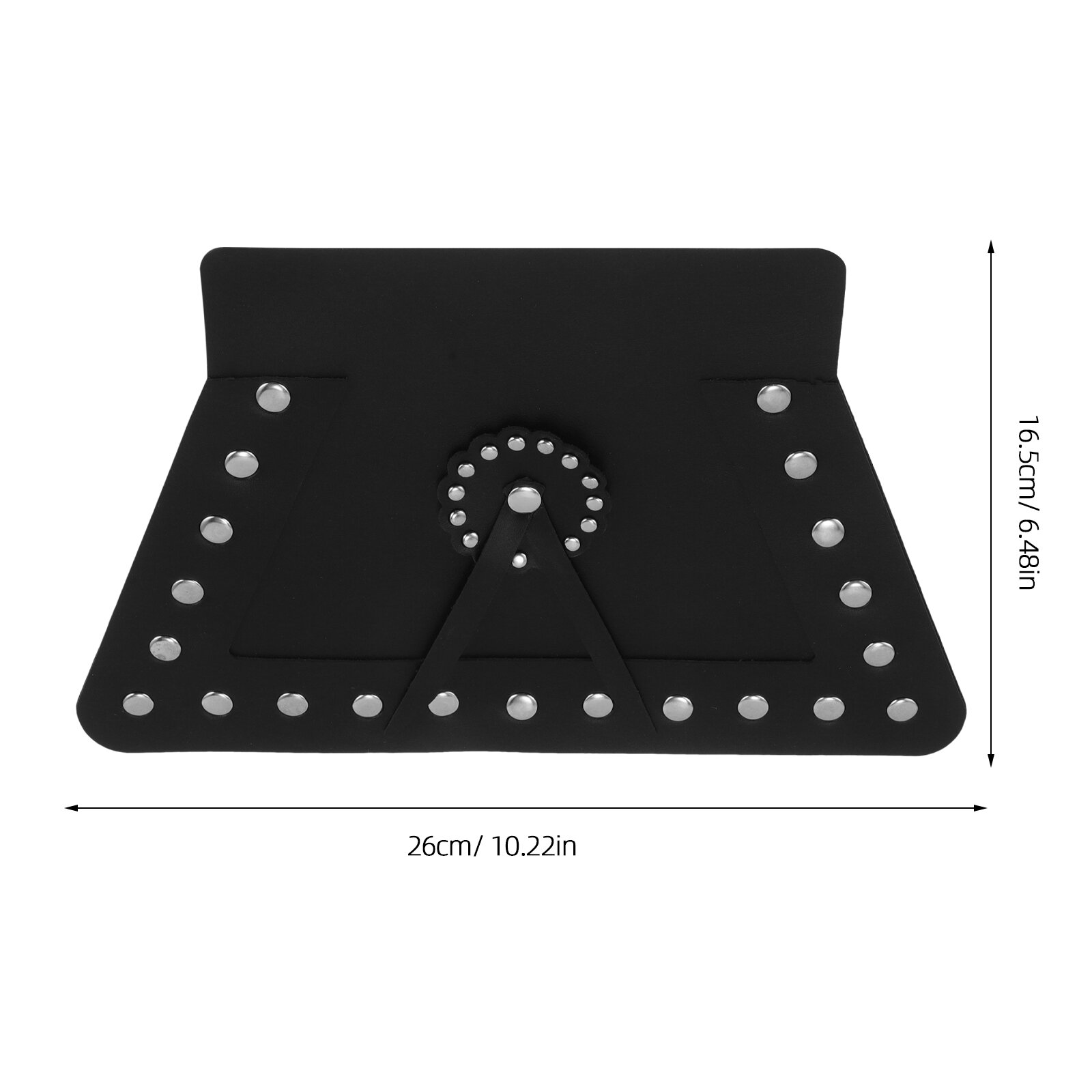 Черный Накладной Mudguard Для Заднего Колеса Мотоцикла 26.00X16.50X0.50Cm