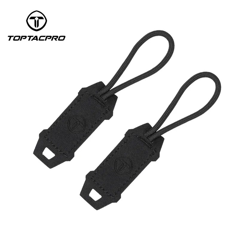 TOPTACPRO Тактический крючок, 2 шт, мульти-камуфляж Черный, Black-2PCS