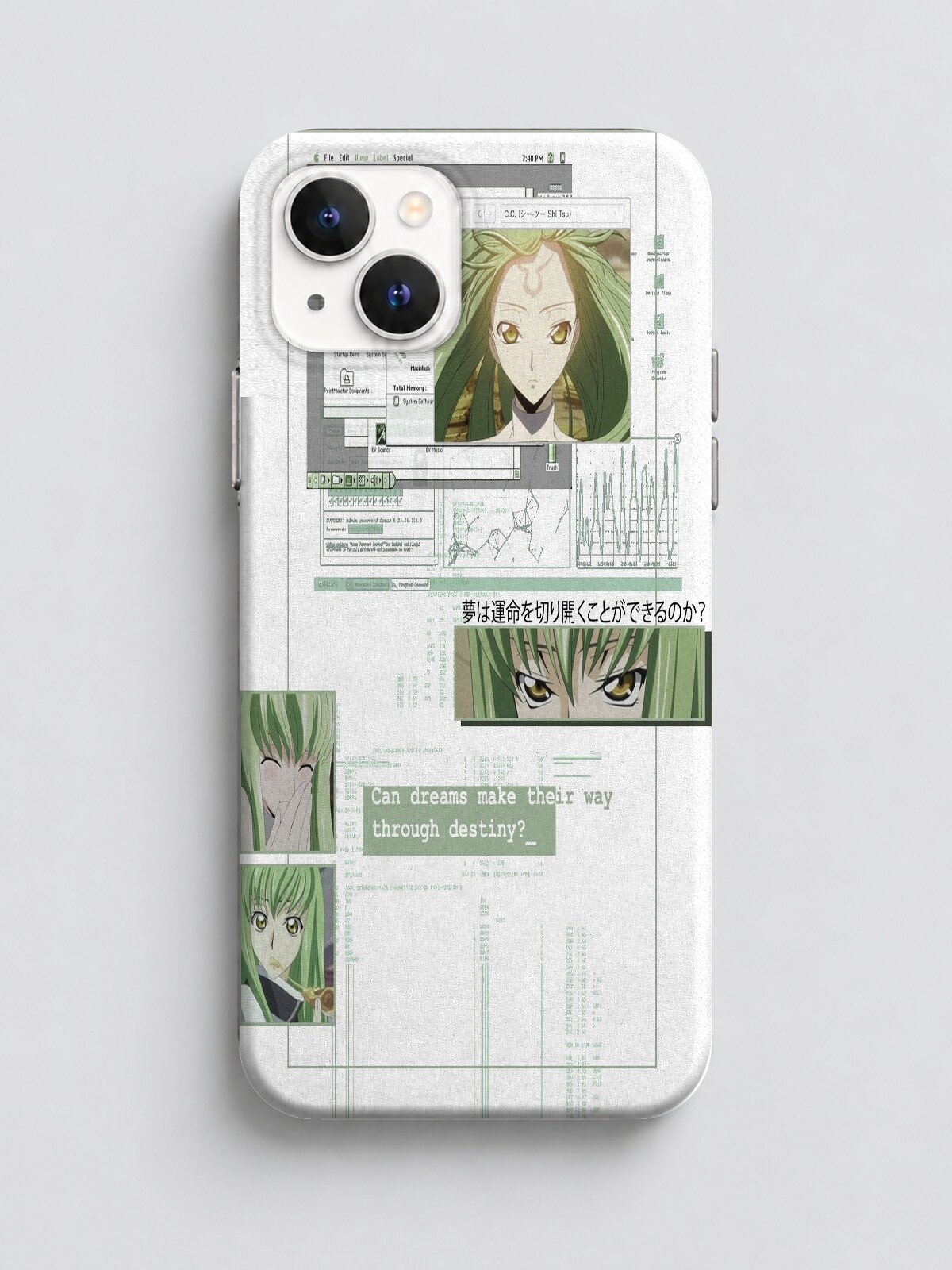 Силиконовый чехол на iPhone 15 C C Code Geass
