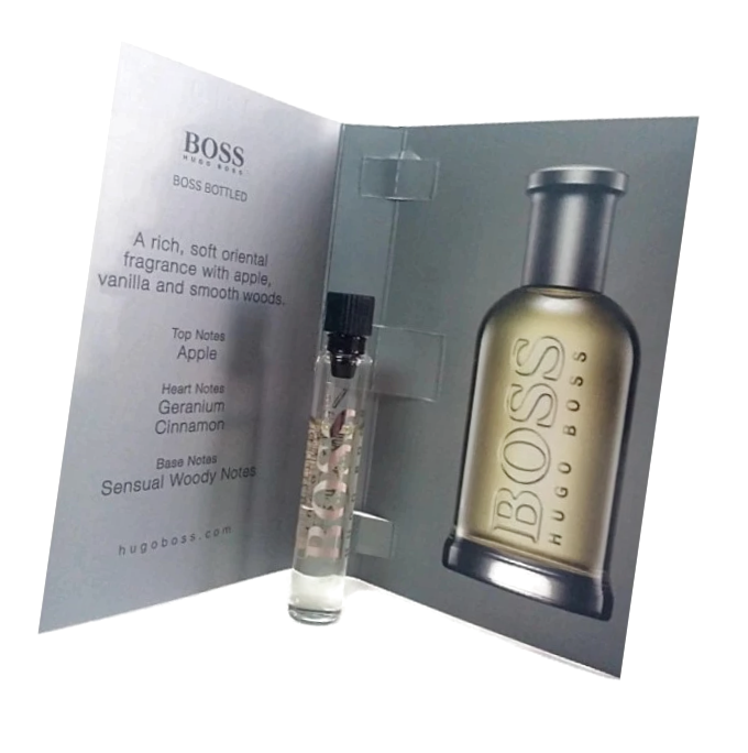 Hugo Boss Bottled туалетная вода мужские 1.5 мл сэмпл / Хьюго Босс Ботл пробник