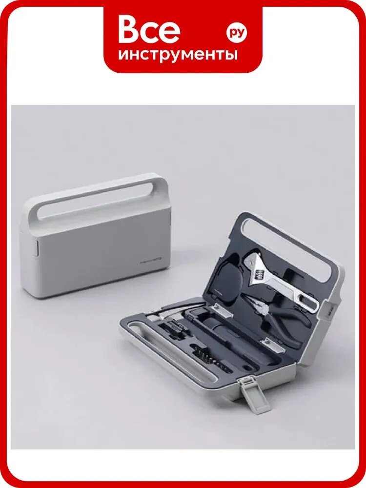 Набор инструментов с аккумуляторной отвёрткой HOTO 3.6V Screwdriver Tool Set HTT0020GL