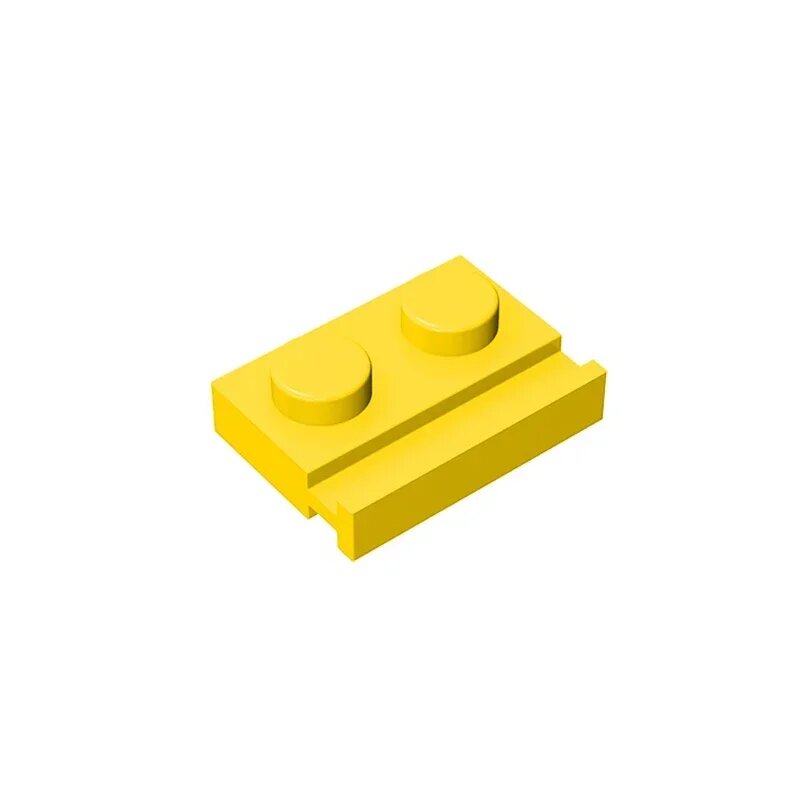 GOBRICKS пластиковые блоки для сборки 1 шт. Желтый, 030