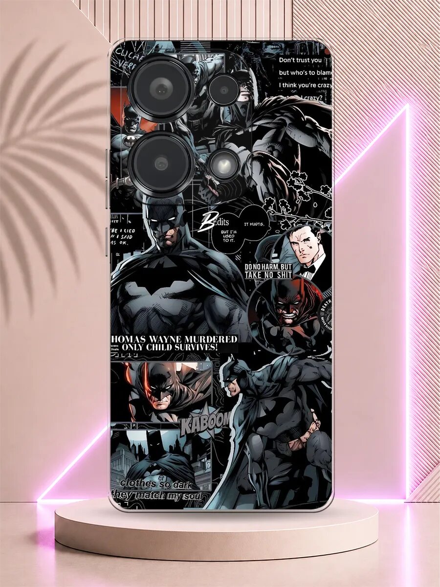 Чехол на Redmi Note 13 Pro Бэтмен