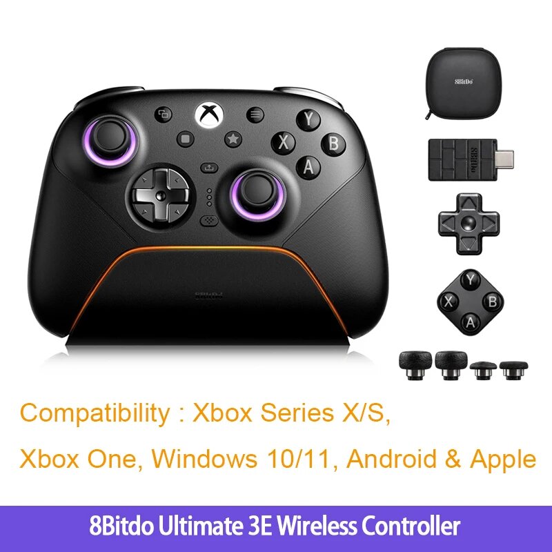 8Bitdo Ultimate 3E беспроводной геймпад для Xbox, ПК, Android