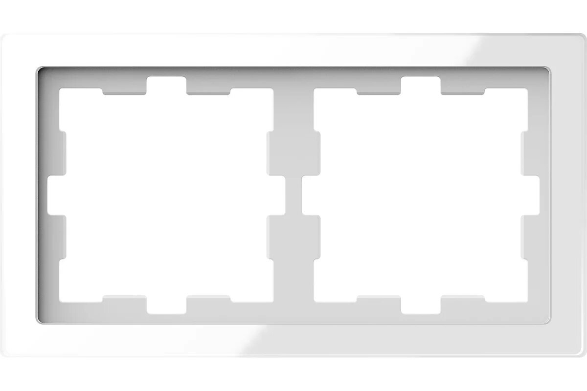 Schneider Electric Merten D-Life Белый Кристалл Рамка 2-ая, MTN4020-6520