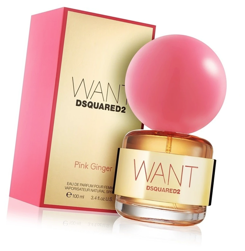 Dsquared 2 Want Pink Ginger парфюм женский объём 100 мл / Дискваред 2 Вонт Пинк Гингер