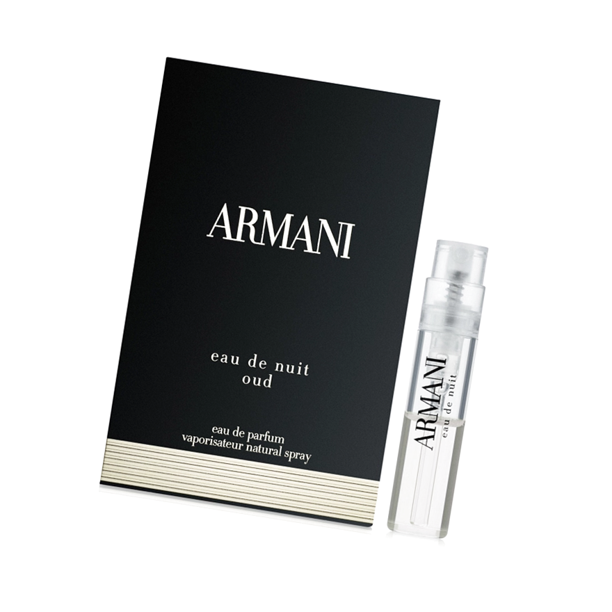 Пробник Giorgio Armani Eau De Nuit Oud для мужчин 1.2 мл / Армани О Де Нуит Уд