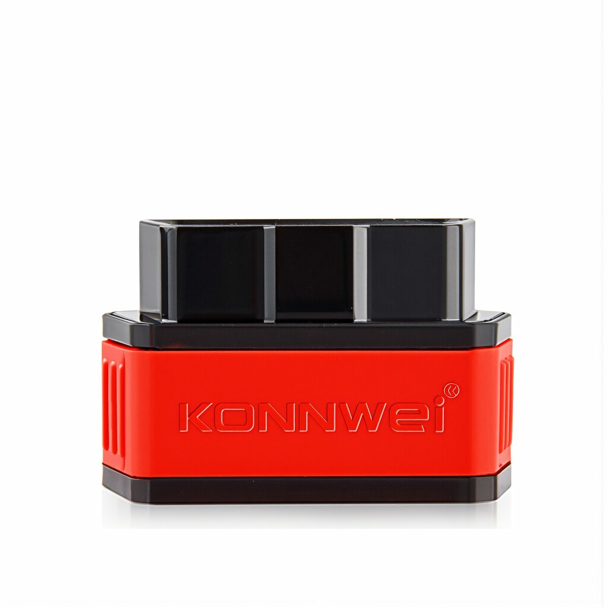 Автосканер KONNWEI KW903 Bluetooth 5.2 OBD2 для диагностики неисправностей чтения кодов ошибок контроля состояния аккумулятора красный цвет
