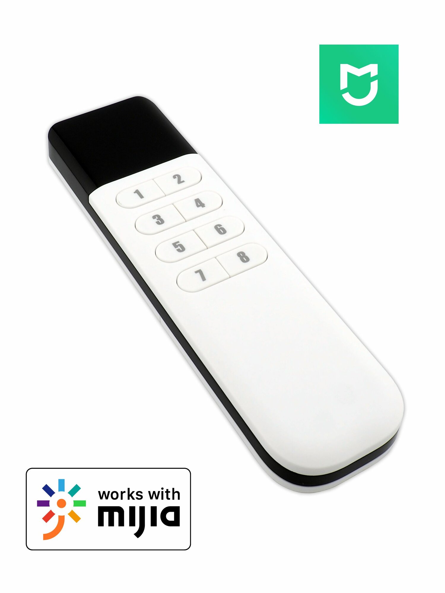 Беспроводной Bluetooth пульт на 8 кнопок для умного дома Xiaomi Mi Home (подключается в китайский регион)