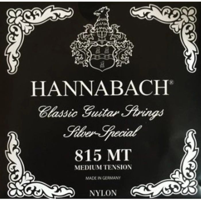 Hannabach 815MTC CARBON Black SILVER SPECIAL Струны для классической гитары