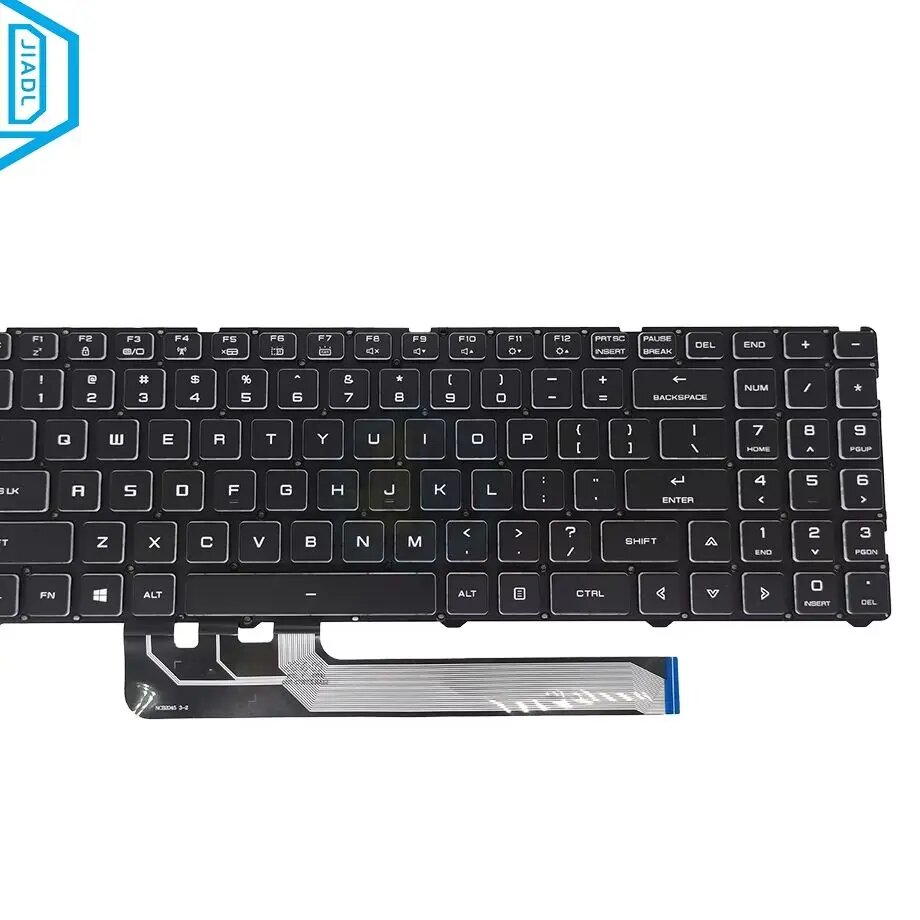 Клавиатура английская OVY для Gateway GGNC51518-BK, RU, черная