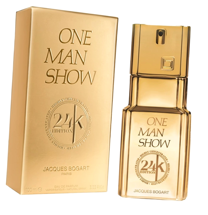 Мужской парфюм One Man Show 24k Edition Jacques Bogart 100 мл - Ван Мен Шоу Издание 24