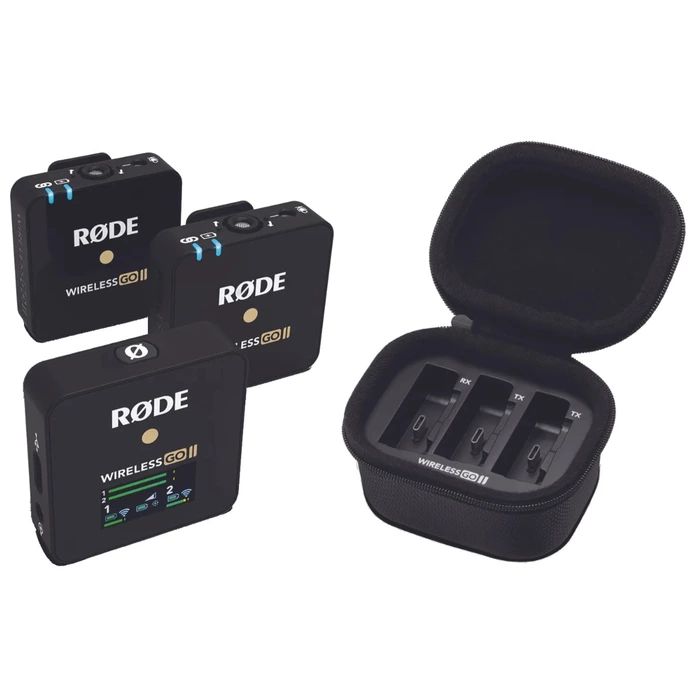 Rode комплект Wireless GO II + CHARGING CASE Радиосистема на два микрофона