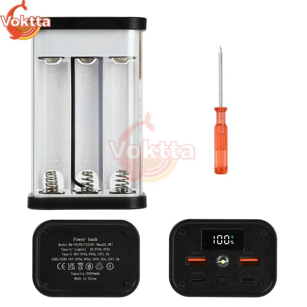 Power Bank 6-cell 18650